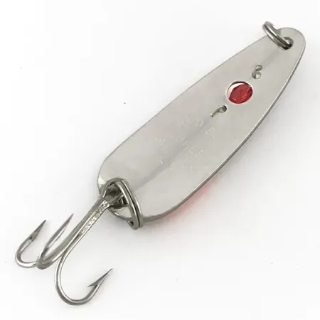 Red Eye Lures Red Eye Evil Eye UV, 1/2oz Nickel / Orange / Red fishing spoon #8231