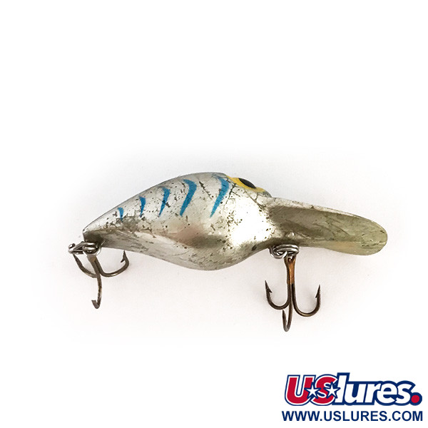 Vintage   Storm Wee Wart, 1/4oz Silver / Blue fishing lure #8235