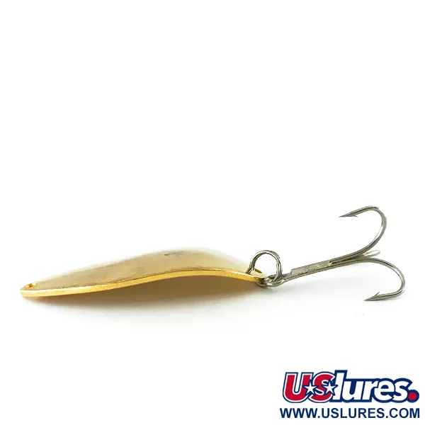 Vintage Acme Little Cleo, 2/5oz Gold fishing spoon #8264