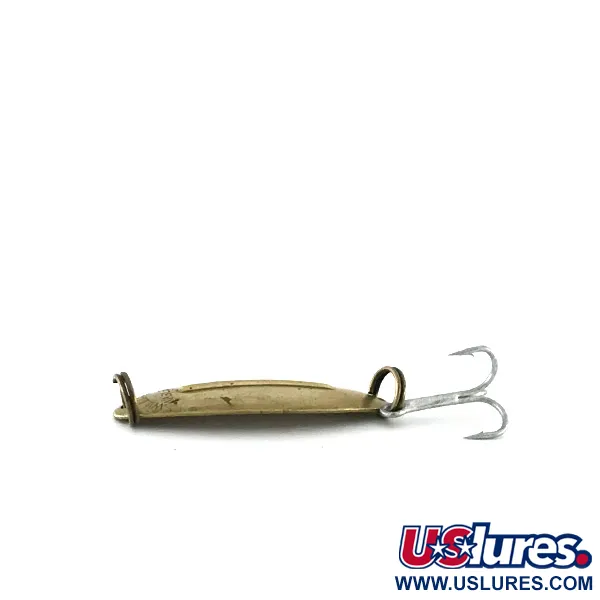Vintage Williams Wabler W20, 3/32oz Brass fishing spoon #8276