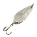 Vintage   Blue Fox Strobe Tear Drop Spoon, 2/5oz Hammered Nickel fishing spoon #8286