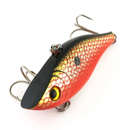 Vintage Bass Pro Shops XTS, 1/2oz Red / Gold / Black fishing lure #8299