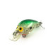 Vintage   Norman Little N , 1/4oz Transparent / Rainbow Green fishing lure #8309