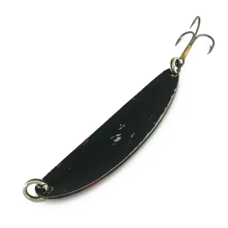 Vintage Acme Side-winder, 1/2oz Black / Red fishing spoon #8312