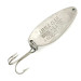 Vintage  Seneca Little Cleo, 1/4oz Nickel / Green fishing spoon #8316