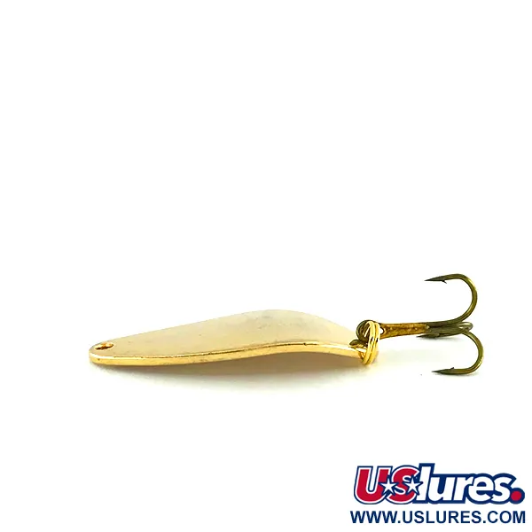 Vintage   Acme Little Cleo, 1/4oz Gold fishing spoon #8321