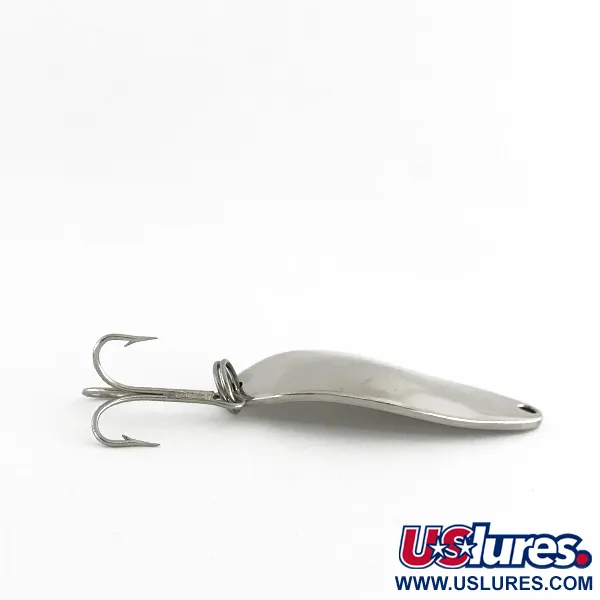 Vintage Seneca Little Cleo (Hula Girl), 1/3oz Nickel fishing spoon #8323