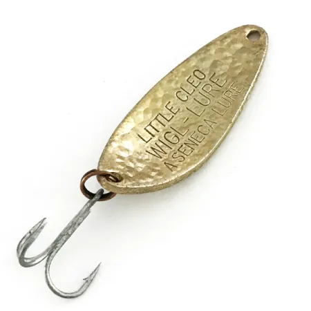 Vintage Seneca Little Cleo Crystal, 1/4oz Crystal fishing spoon #8326