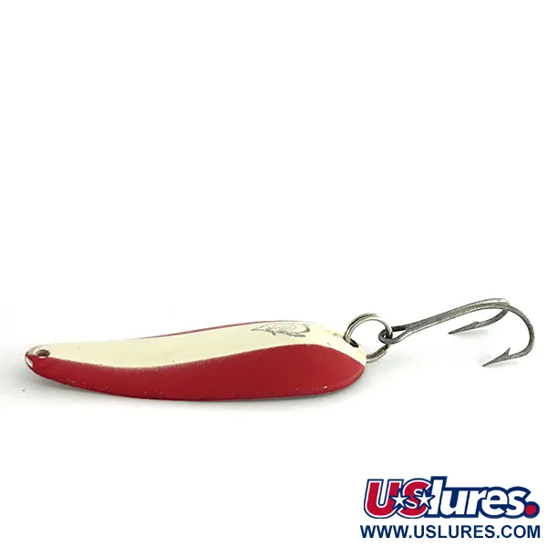 Vintage  Eppinger Dardevle Imp, 2/5oz Red / White / Nickel fishing spoon #8327