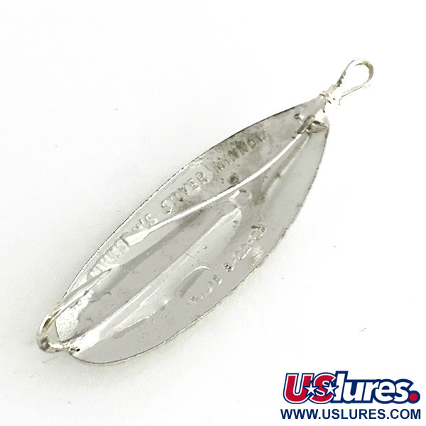 Vintage   Weedless Johnson Silver Minnow, 3/16oz Silver fishing spoon #8329