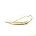 Vintage   Weedless Johnson Silver Minnow, 1/2oz Gold fishing spoon #8330
