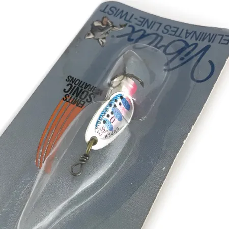 Blue Fox Super Vibrax 0, 3/32oz Silver / Trout spinning lure #8335