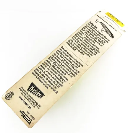 Heddon Zara Spook, 3/4oz Yellow / Red fishing lure #8337