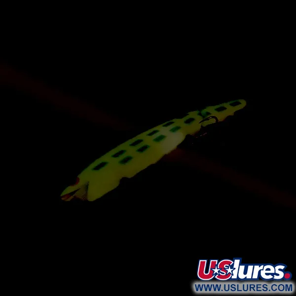 Vintage Rebel Fastrac , 2/5oz White / Light Blue fishing lure #8346