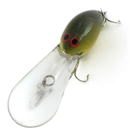 Vintage Norman DD 22, 1oz Olive fishing lure #8347