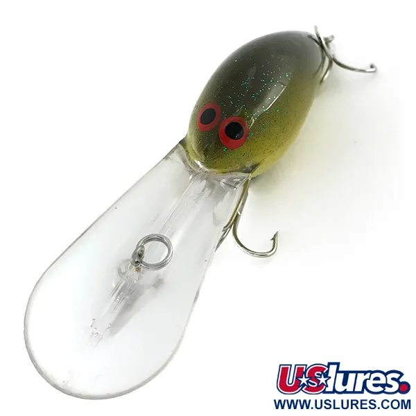 Vintage Norman DD 22, 1oz Olive fishing lure #8347