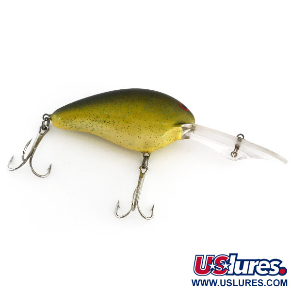 Vintage   Norman DD 22, 1oz Olive fishing lure #8347