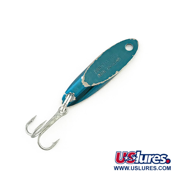 Vintage  Acme Kastmaster , 3/32oz Nickel / Blue fishing spoon #8360