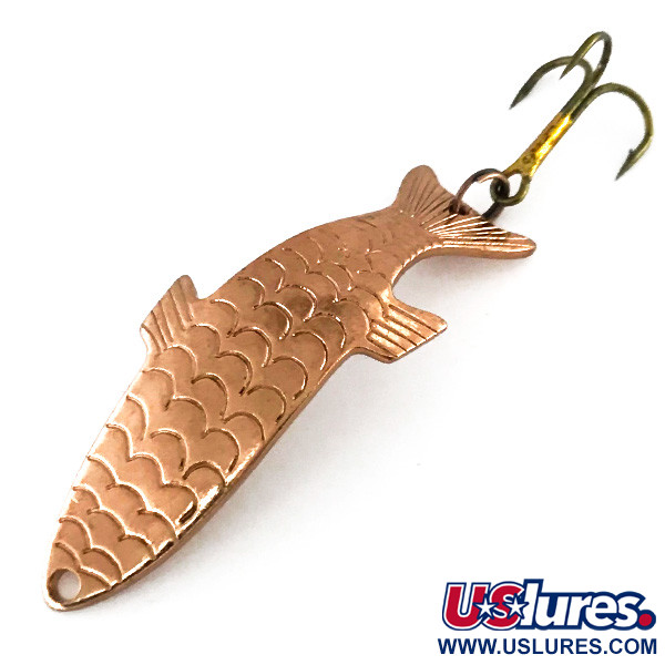 Vintage  Acme Phoebe, 1/4oz Copper fishing spoon #8362