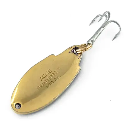 Vintage Acme Thunderbolt, 1/8oz Nickel / Blue fishing spoon #8365