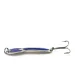 Vintage  Glen Evans Loco 3, 3/5oz Nickel / Blue fishing spoon #8367