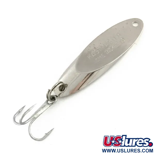Vintage Acme Kastmaster, 1/4oz Nickel fishing spoon #8381
