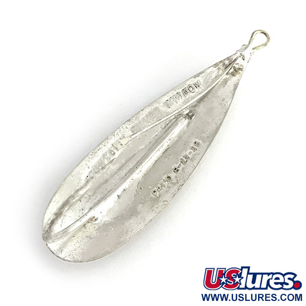 Vintage   Weedless Johnson Silver Minnow, 2/5oz Silver fishing spoon #8393