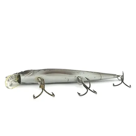 Vintage Luck E Strike RC STX, 1/4oz Silver fishing lure #8395
