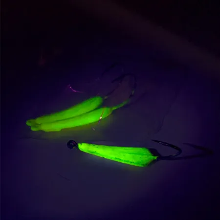 Doc's Goofy Jig , 1/4oz Yellow fishing spoon #8397