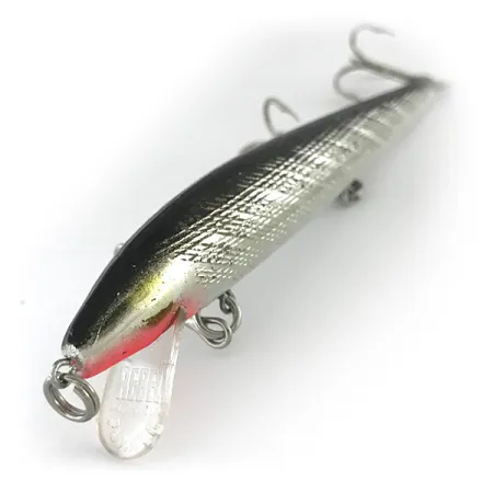 Vintage Rebel Floater, 1/3oz Silver fishing lure #8406