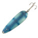 Vintage  Eppinger Dardevle, 1oz Nickel / Light Blue fishing spoon #8410