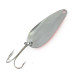 Vintage  Worth Chippewa Steel Spoon, 1/3oz Red / White / Nickel fishing spoon #8414