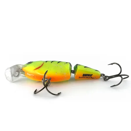 Vintage Rapala Shallow Shad Rap 07, 1/4oz FT (Fire Tiger) fishing lure #8416