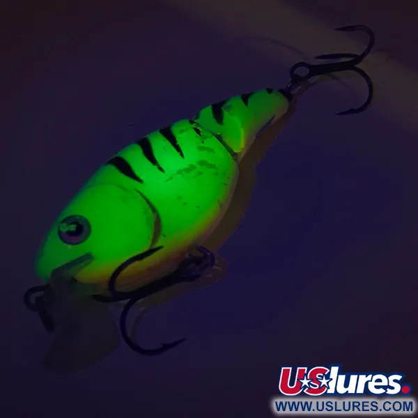 Vintage Rapala Shallow Shad Rap 07, 1/4oz FT (Fire Tiger) fishing lure #8416