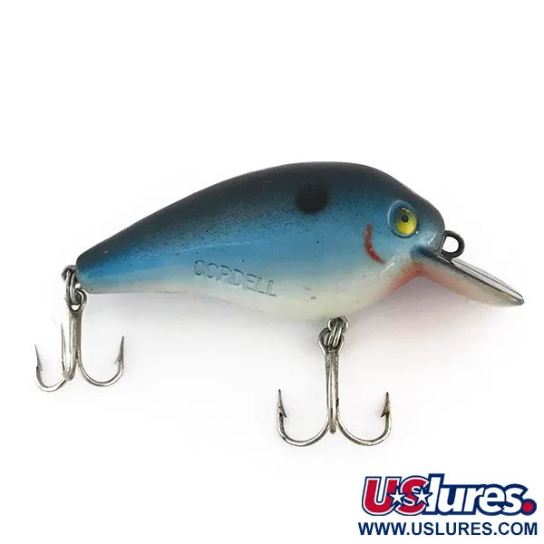 Vintage   Cotton Cordell Big O , 1/2oz Blue fishing lure #8417