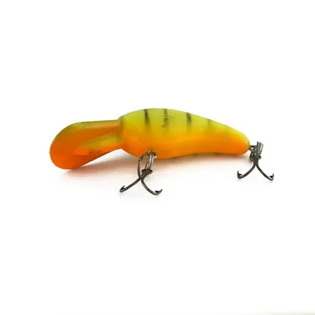 Vintage Norman Deep Tiny N UV, 1/8oz Yellow Tiger fishing lure #8444