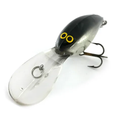 Vintage Norman DD 14, 3/5oz Mirror Silver fishing lure #8449