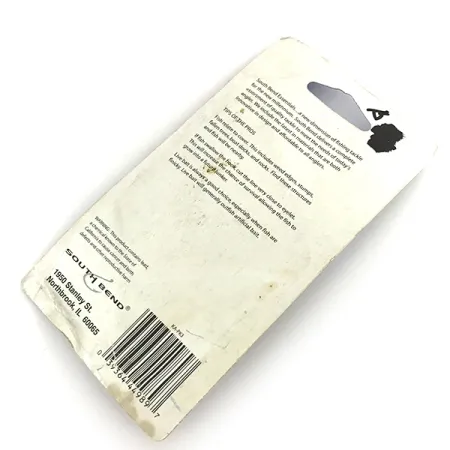 South Bend Essentials, 1/4oz Gold / Nickel / Nickel / Blue fishing spoon #8451