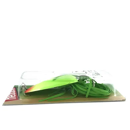 Heddon Weedless Original Moss Boss, 1/2oz Chartreuse fishing spoon #8452