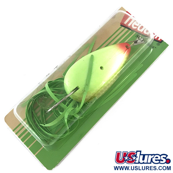  Heddon Weedless Original Moss Boss, 1/2oz Chartreuse fishing lure #8452