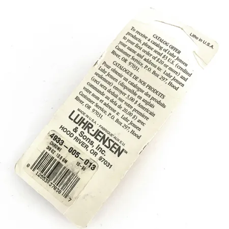 Luhr Jensen Tony Accetta Tony's Spoon, 2/5oz Nickel fishing spoon #8454