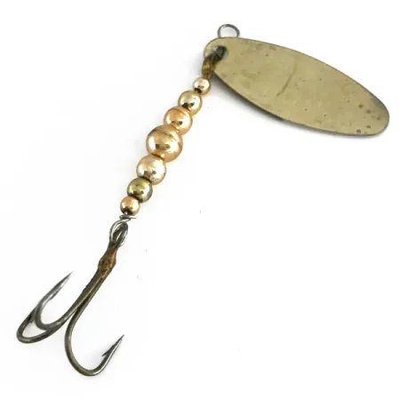 Vintage Renosky Lures Swiss Swing, 3/32oz Brass spinning lure #8455