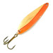 Vintage  Acme Fiord Spoon, 1/4oz Gold / Orange fishing spoon #8457