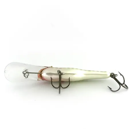 Vintage Renegade Little Diver, 1/3oz Pearl fishing lure #8475