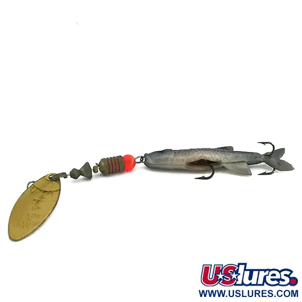 Vintage   Mepps Comet Mino 1, 1/4oz Silver spinning lure #8483