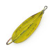 Vintage   Weedless Johnson Silver Minnow, 3/16oz Yellow / Red fishing spoon #8492