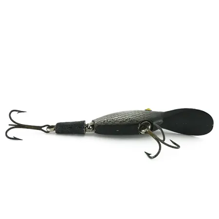 Vintage Eppinger Sparkle Tail, 1/4oz Black / Gray fishing lure #8495
