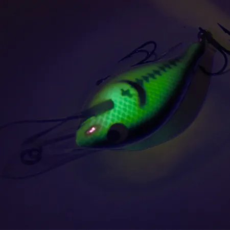 Vintage Renegade, 2/5oz Green fishing lure #8498