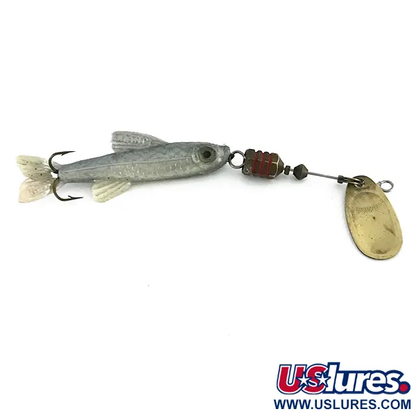 Vintage   Mepps Comet Mino 1, 3/16oz Brass spinning lure #8499