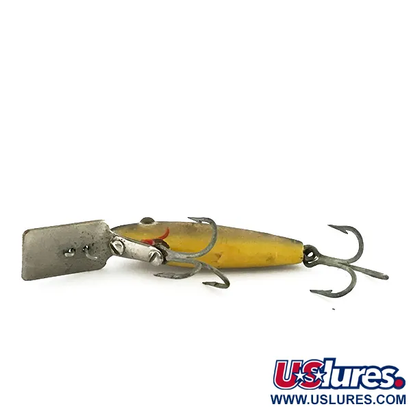 Vintage  L&S Bait Mirro lure MirrOlure, 3/32oz Gold fishing lure #8501